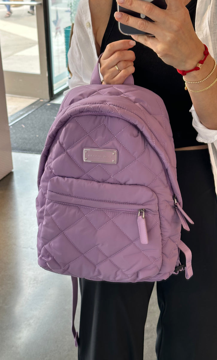 Marc Jacobs Quilted Nylon School Backpack