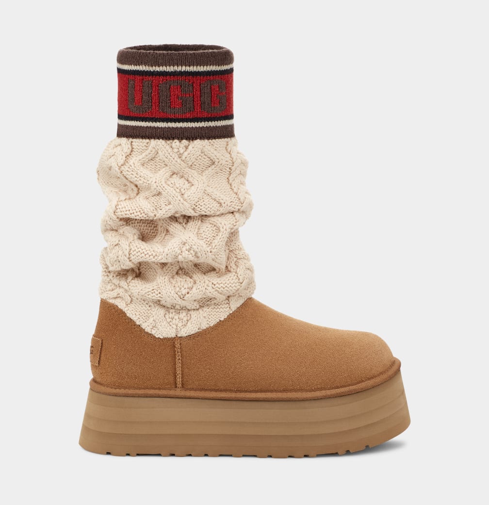 
                  
                    Ugg Women Classic Sweater Letter Boot
                  
                
