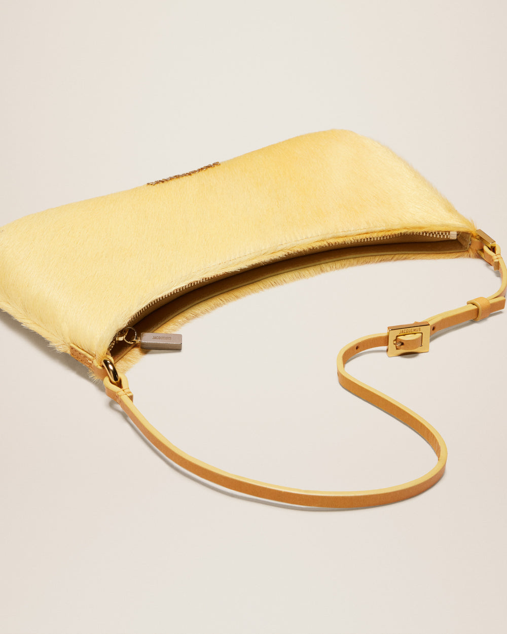 JACQUEMUS Yellow Le Raphia 'Le Bisou' Bag – Popshop Usa