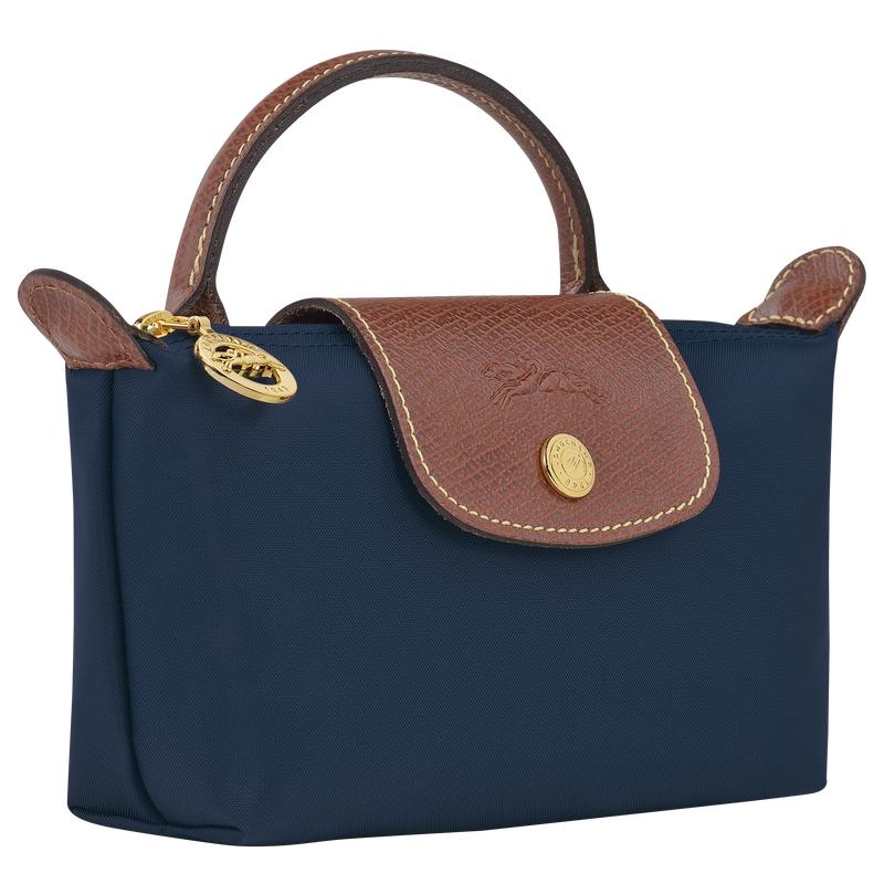 I TURNED THIS LONGCHAMP POUCH INTO A MINI CROSSBODY BAG 
