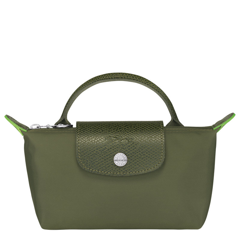 
                  
                    Longchamp Le Pliage Green Pouch with handle
                  
                