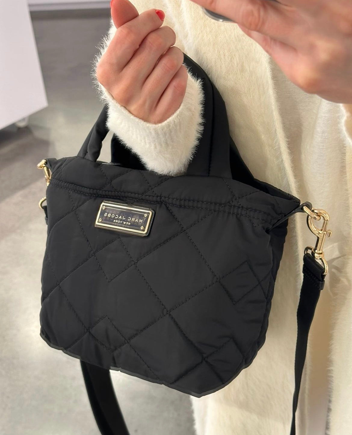 
                  
                    Marc Jacobs Quilted Mini Nylon Tote
                  
                