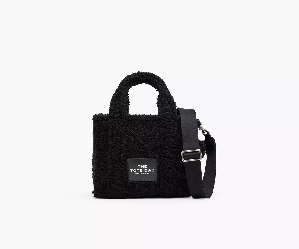 The Teddy Mini Tote Bag in Black - Marc Jacobs