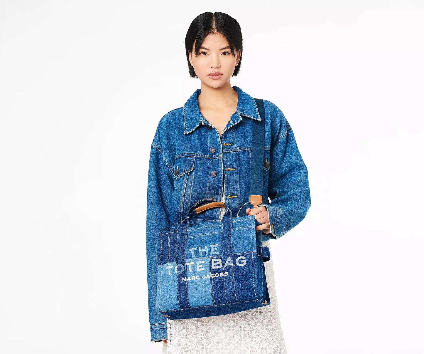 Marc Jacobs Large Leather Crescent Shoulder Bag – Popshop Usa