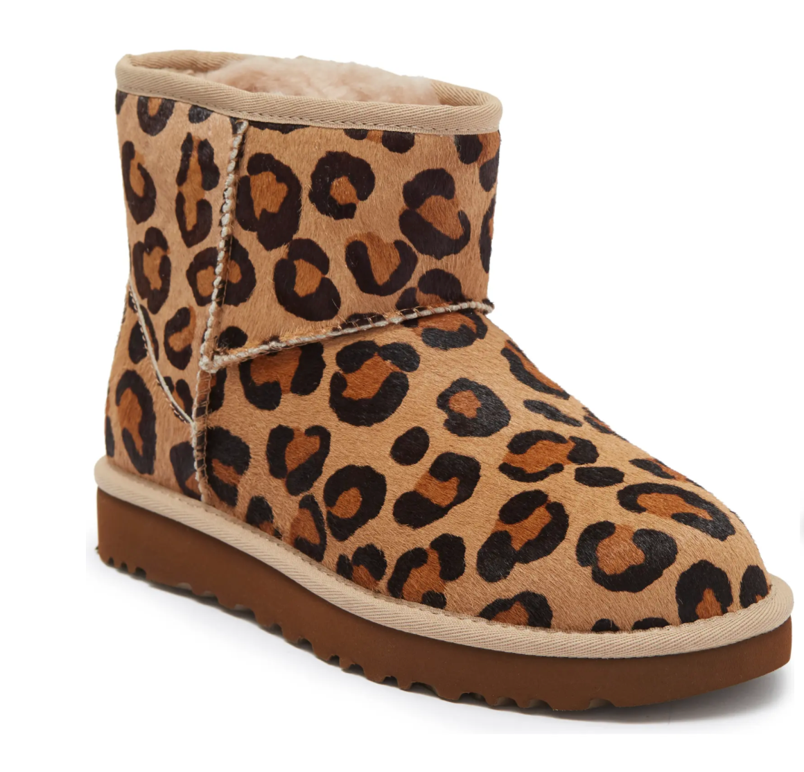 Ugg hot sale leopard trainers