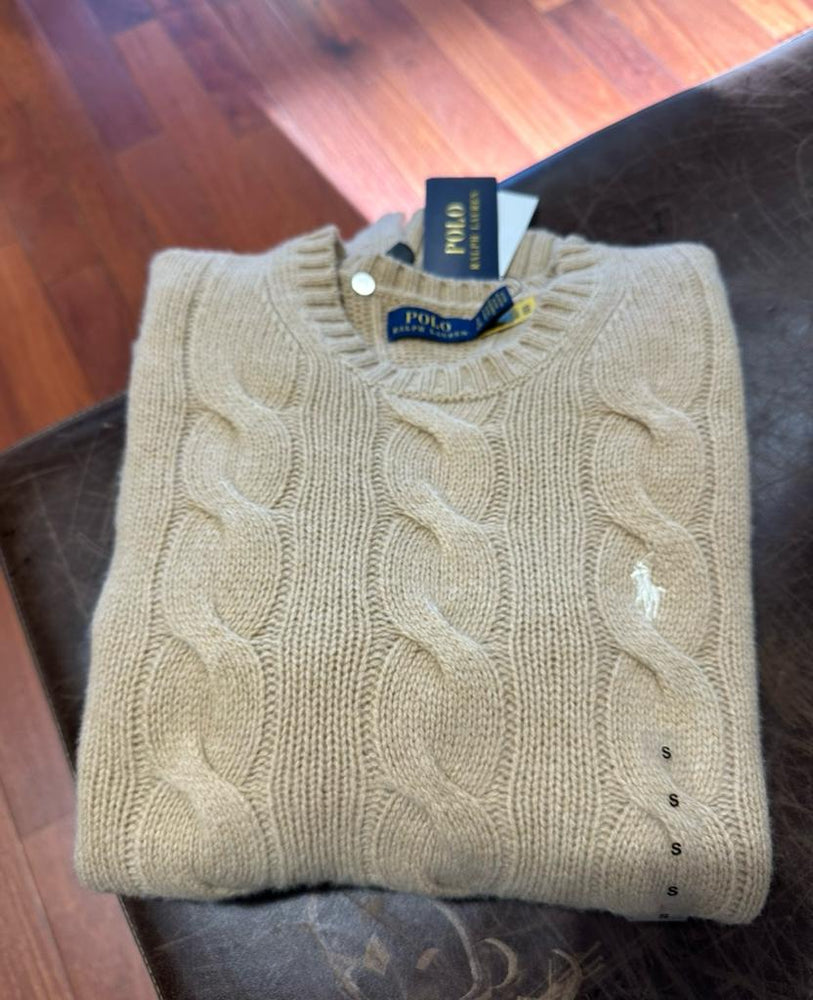
                  
                    Ralph Lauren Women Cable Wool Crewneck Sweater
                  
                