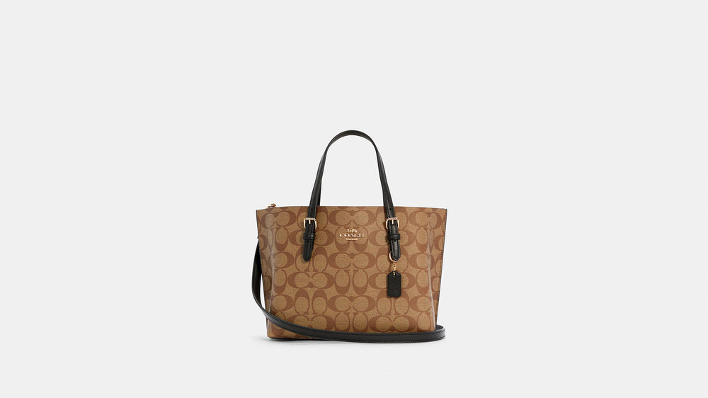 Coach Mollie Tote 25 In Signature Canvas – Popshop Usa