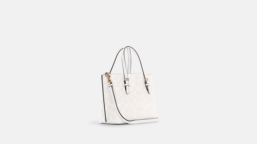 Coach Mollie Tote 25 In Signature Canvas – Popshop Usa