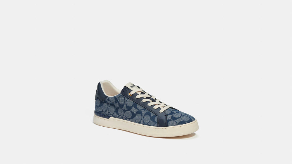 
                  
                    Coach Clip Low Top Sneaker In Signature Chambray
                  
                