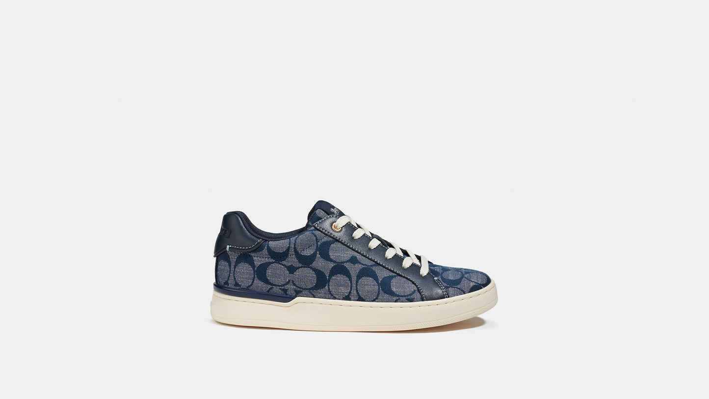 
                  
                    Coach Clip Low Top Sneaker In Signature Chambray
                  
                