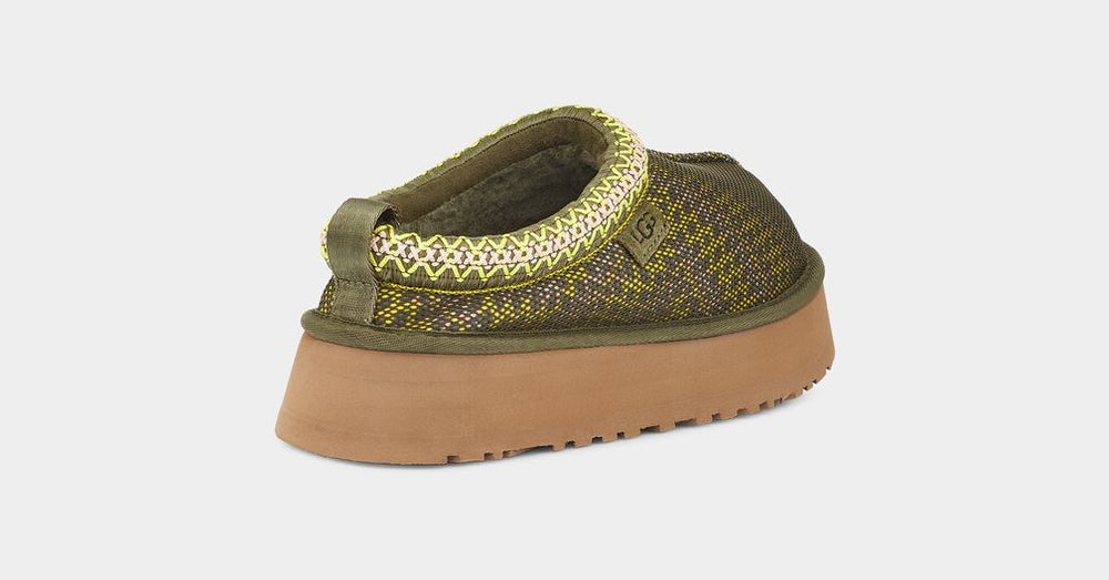 UGG® Tasman Burnt Olive, Women's Suede Slippers