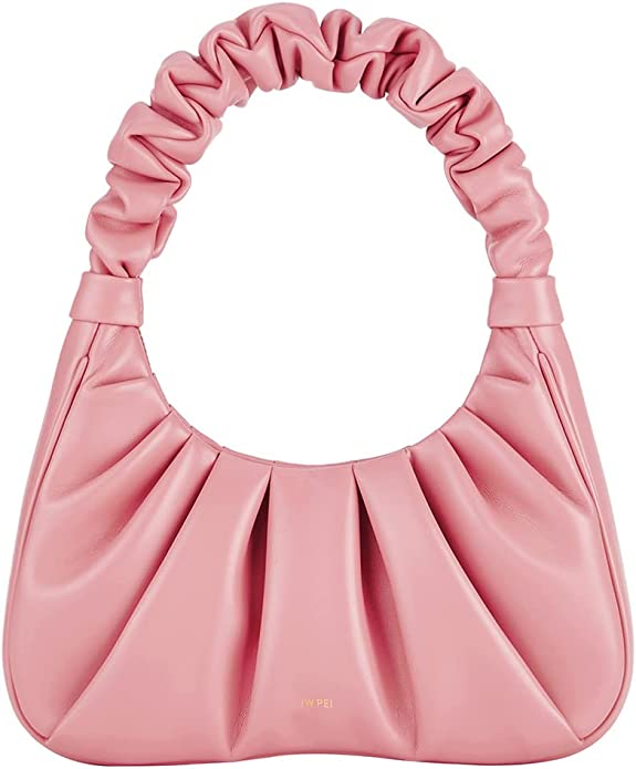 JW PEI, Bags, Jw Pei Womens Gabbi Hot Pink Ruched Hobo Handbag