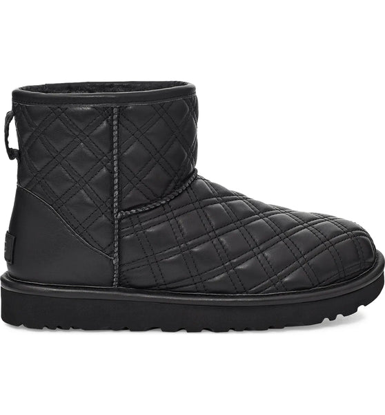 Ugg Classic Mini II Quilted Genuine Shearling Lined Bootie