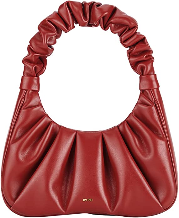 YAZI Women's Gabbi Ruched Hobo Handbag 
