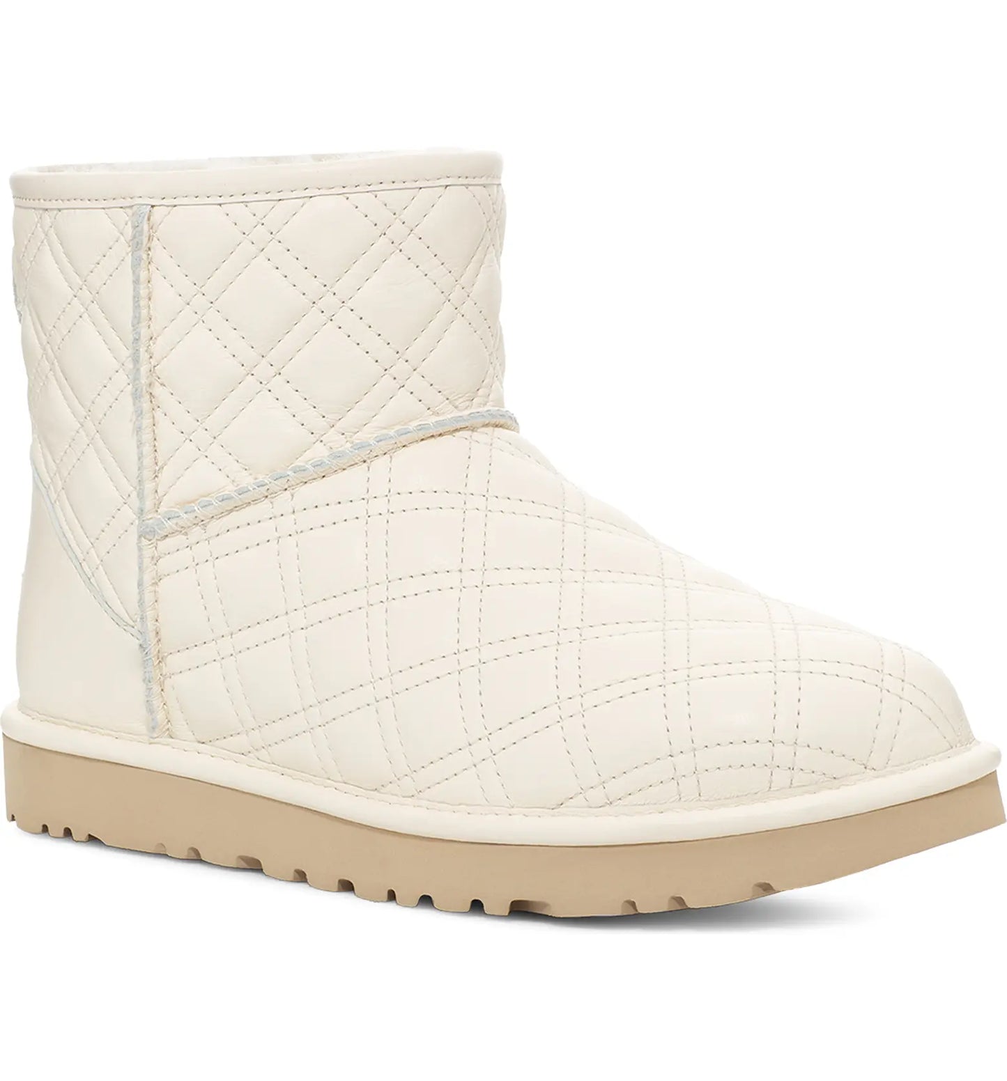 
                  
                    Ugg Classic Mini II Quilted Genuine Shearling Lined Bootie
                  
                