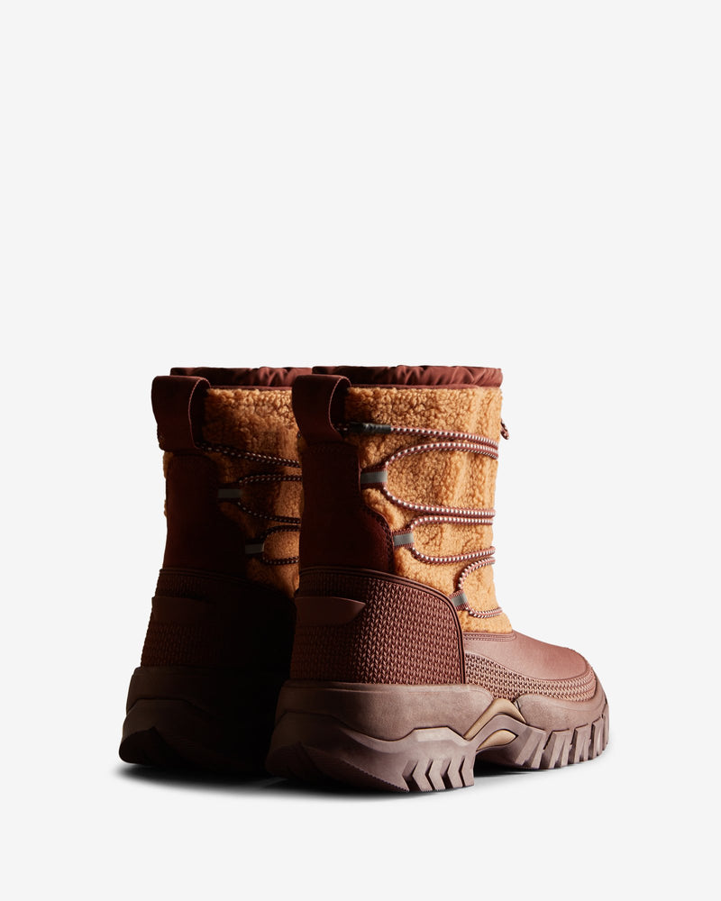 
                  
                    Hunter Women's Wanderer Vegan Shearling Insulated Short Snow Boots
                  
                