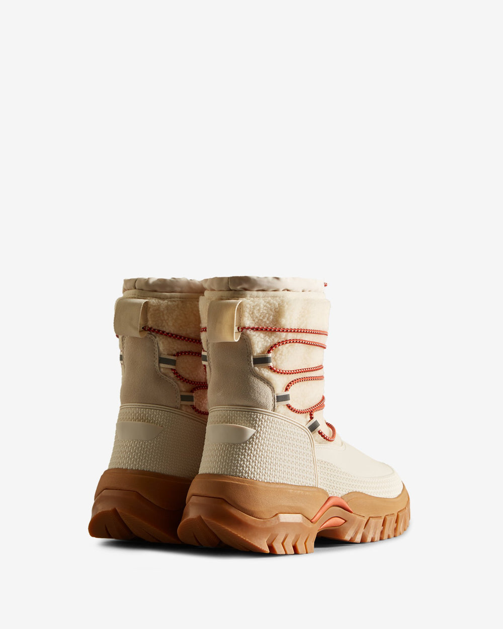 Hunter Women's Wanderer Vegan Shearling Insulated Short Snow Boots