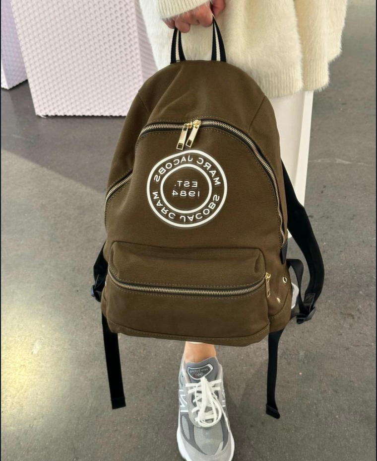 
                  
                    Marc Jacobs Logo Canvas  Backpack
                  
                