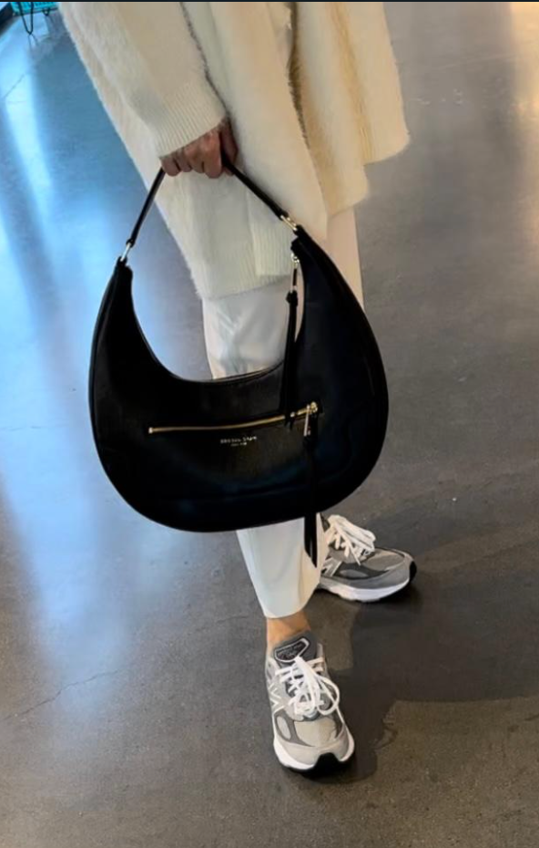 
                  
                    Marc Jacobs Large Leather Crescent Shoulder Bag
                  
                
