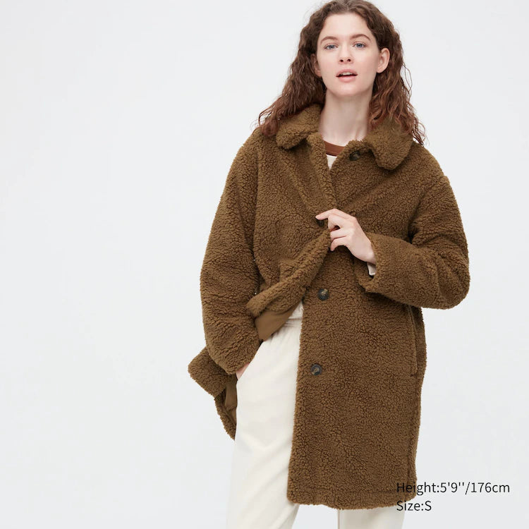 
                  
                    Uniqlo Women Windproof Outer Single Breasted Fleece Coat
                  
                