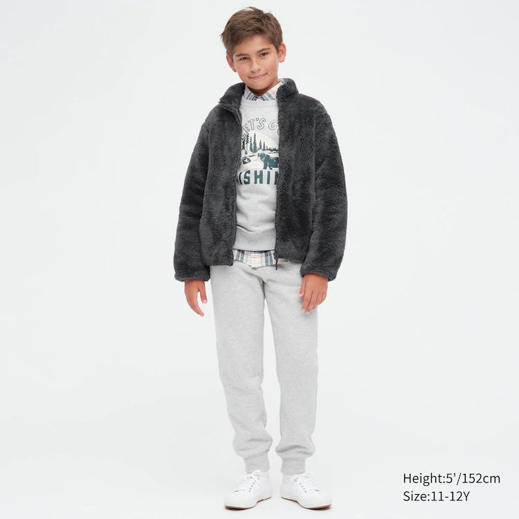 
                  
                    Uniqlo Çocuk Kabarık İplik Polar Tam Boy Fermuarlı Ceket
                  
                