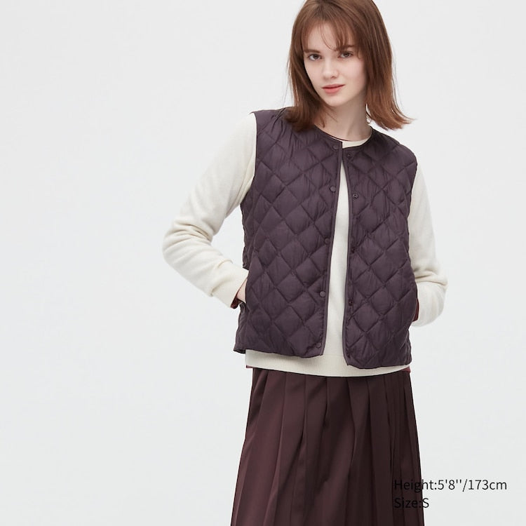Uniqlo Women Warm Padded Quilted Vest – Popshop Usa